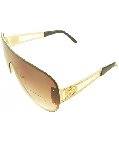 Cat Eye Cat Eye Frameless Sunglasses Vintage Mirrored Womens UV 400 - Smoke - CT197SWAXDI $23.98