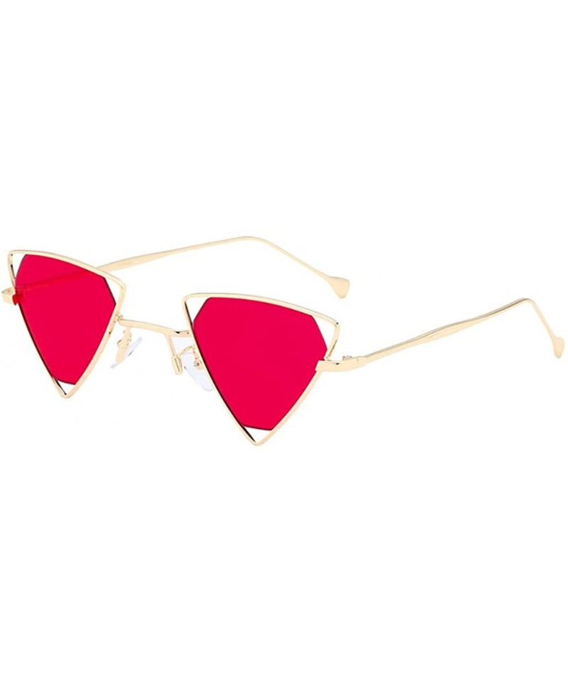 Sport Fashion Man Women Irregular Shape Sunglasses Vintage Retro Style - 5196a - CC18RT8ZM5E $12.65