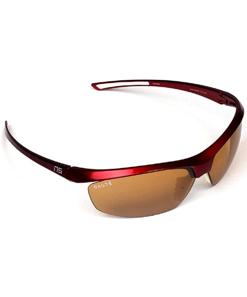 Round The Float - Lightweight Anti-Fog Sunglasses- comfortable sport sunglasses - Red - C712IU2YG2T $43.94