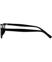 Rectangular Womens Narrow Rectangular Retro Vintage Classic Cat Eye Sunglasses - Pink Black - CF18EN8WA3K $19.76
