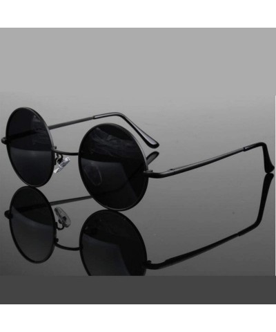 Oversized Retro Round Sunglasses Women Fashion Personality Glasses Men Eye Protection Polarized Oculos De Sol UV400 - CR199CX...