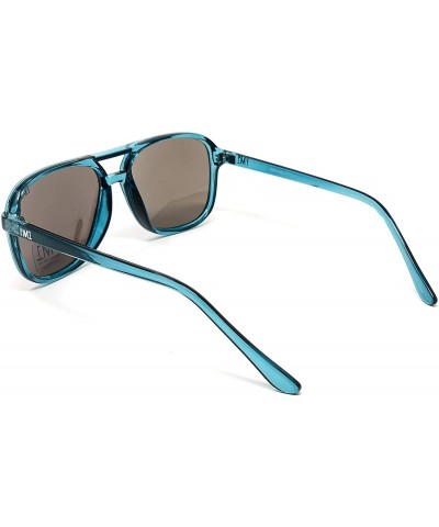 Rimless Unisex Women Men Fashion Sunglasses 100% UV Protection - See Shapes & Colors - Blue - CY18TOHO36I $13.44