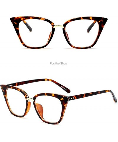 Rimless New Fashion Vintage Cat Eye Sunglasses Retro Large Frame Eyewear Ladies Man - I - CT18SQZSOEG $18.00