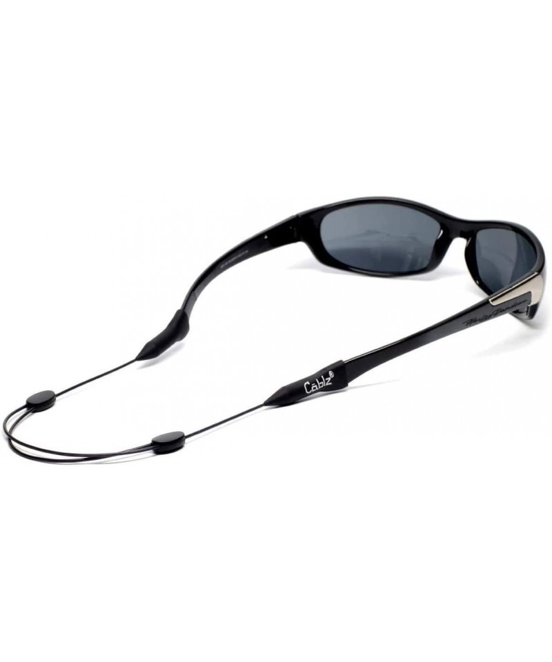 Aviator Monoz Eyewear Retainer - Adjustable Eyeglass/Sunglasses Holder Strap - Black - CV11VUM20D9 $14.36