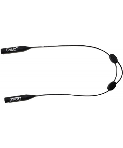 Aviator Monoz Eyewear Retainer - Adjustable Eyeglass/Sunglasses Holder Strap - Black - CV11VUM20D9 $14.36