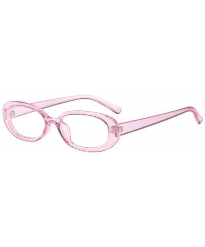 Oval Sunglasses Vintage Eyewear Hippie Favors - D - CY18QTGOW9O $9.81
