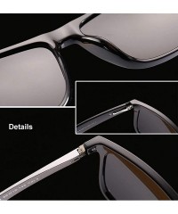 Sport Mens Sunglasses Classic Design HD Polarized UV Protection Sunglasses- Travel Outdoor Sport in Summer - Blue - CY1970NM6...