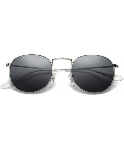 Square 2020 Fashion Oval Sunglasses Women E Small Metal Frame Steampunk Retro Sun Glasses Female Oculos De Sol UV400 - C5199C...
