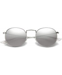 Square 2020 Fashion Oval Sunglasses Women E Small Metal Frame Steampunk Retro Sun Glasses Female Oculos De Sol UV400 - C5199C...
