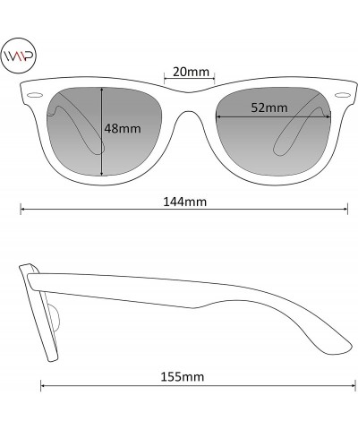 Wayfarer New Horn Rimmed Style Bottle Opener Sunglasses - Tortoise Frame / Brown Lens - CK124IC14AB $9.76