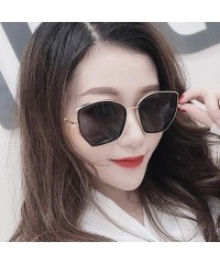 Wrap Polygonal Glasses Unisex Polarized Sunglasses Classic Women Retro Irregular Sunglasses - Black - C918TM4QGTA $8.50