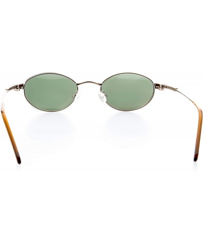 Oval Optical Eyewear - Oval Shape- Metal Full Rim Frame - for Women or Men Prescription Eyeglasses RX - CK18WG0MEK9 $21.07