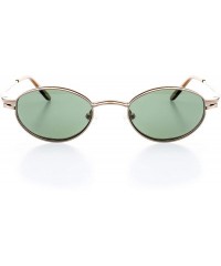 Oval Optical Eyewear - Oval Shape- Metal Full Rim Frame - for Women or Men Prescription Eyeglasses RX - CK18WG0MEK9 $21.07