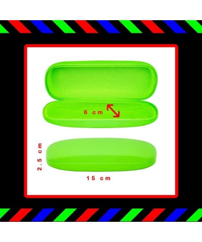 Aviator Glasses Case Hard Shell - Eyeglass And Sunglass Case For Men - Women - And Kids - Green - CH18NOOAER4 $19.46