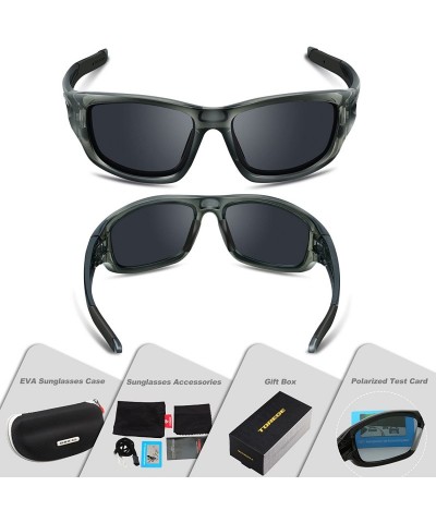 Polarized Sports Sunglasses for Men Women Cycling Running Driving