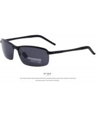 Oversized Fashion Men Aluminum Polarized Summer Sunglasses Ultralight C09 Gray Yellow - C09 Gray Yellow - C318YR2W3DU $11.66