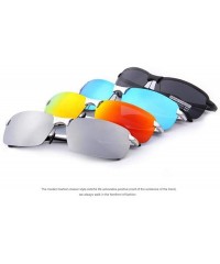 Oversized Fashion Men Aluminum Polarized Summer Sunglasses Ultralight C09 Gray Yellow - C09 Gray Yellow - C318YR2W3DU $11.66