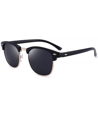 Round Classic Retro Round Shades Sun Glasses - C8 - CQ18HMO5QSA $10.86