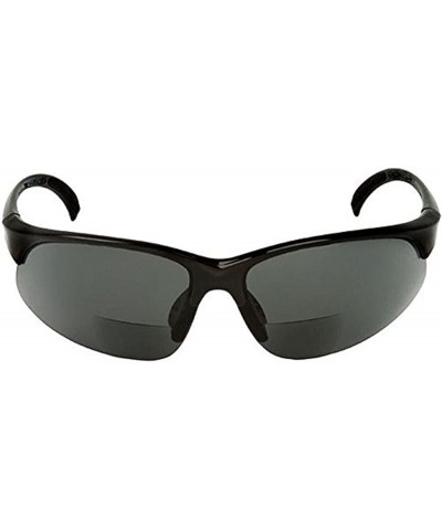 Sport Sport Wrap Bifocal Sunglasses - Outdoor Reading/Activity Sunglasses - Soft Pouch Included - Black - C31882U73LO $25.70
