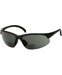 Sport Sport Wrap Bifocal Sunglasses - Outdoor Reading/Activity Sunglasses - Soft Pouch Included - Black - C31882U73LO $15.76