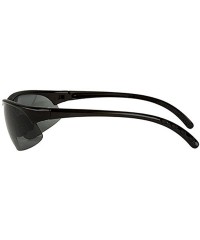 Sport Sport Wrap Bifocal Sunglasses - Outdoor Reading/Activity Sunglasses - Soft Pouch Included - Black - C31882U73LO $15.76
