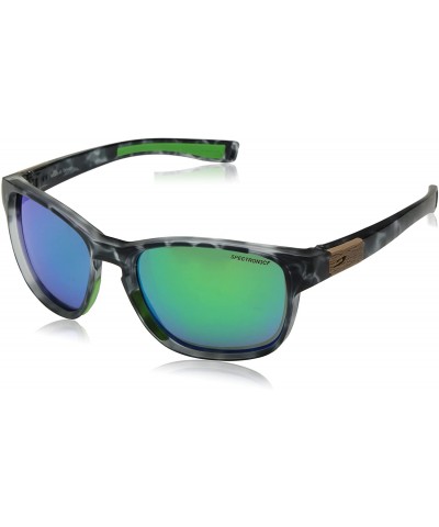 Goggle Paddle Sunglasses - Gray Tortoiseshell/Green - CN1888W8U6L $81.79