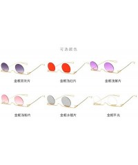 Round Arrival Sunglasses Fashion Designer Glasses - Clear - C218SC5XIHX $14.79