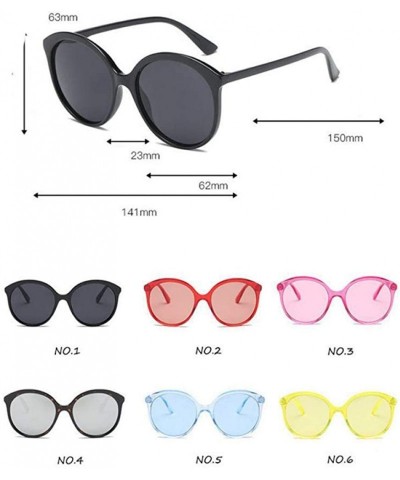 Oversized 2019 Candy Colors Sunglasses Women Retro P Glasses Sun Glasses UV400 Yellow - Yellow - CN18Y6T3E9L $8.33