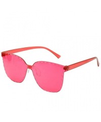 Oversized Sunglasses Colorful Polarized Accessories HotSales - C - CX190LDLGRX $9.65