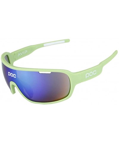 Goggle Polarized Cycling Sunglasses Driving Bike Glasses Sports UV Protection - Green - CA18RIERRNY $44.89