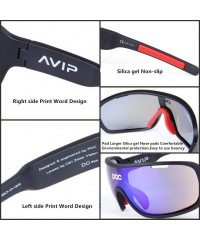 Goggle Polarized Cycling Sunglasses Driving Bike Glasses Sports UV Protection - Green - CA18RIERRNY $24.81
