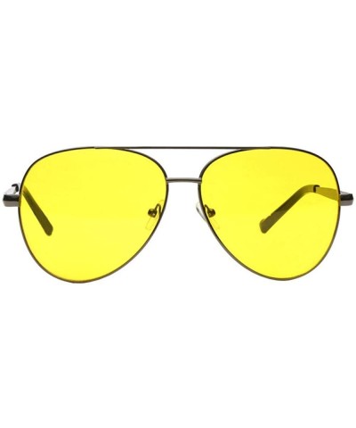 Goggle Polarized Night Vision Sunglasses Men Women Goggles Glasses UV400 Sun Gun Gray - Gun Gray - CD18XDWTC35 $9.68