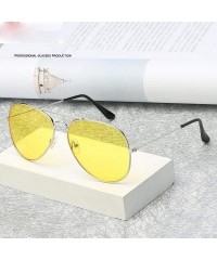 Goggle Polarized Night Vision Sunglasses Men Women Goggles Glasses UV400 Sun Gun Gray - Gun Gray - CD18XDWTC35 $16.94