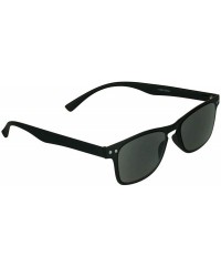 Rectangular Square Reading Sunglasses Full Sun Reader Men Women Flexible Light - Black - CM12LH8QDER $10.22