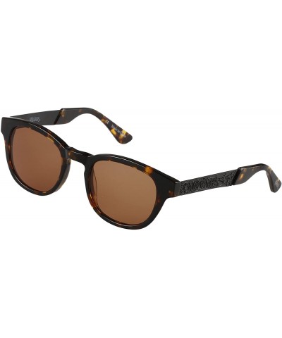 Wayfarer Lion Round Sunglasses - Gloss Tort - CE188KIXTR8 $49.17