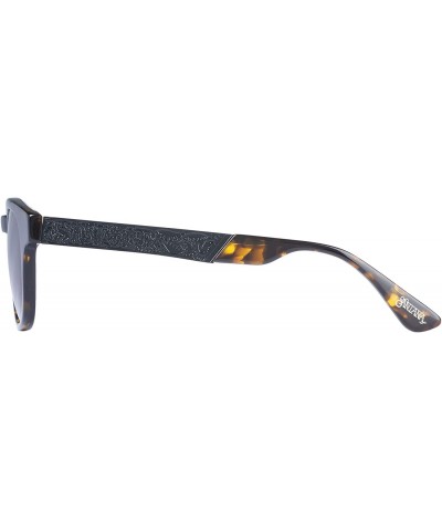 Wayfarer Lion Round Sunglasses - Gloss Tort - CE188KIXTR8 $30.57