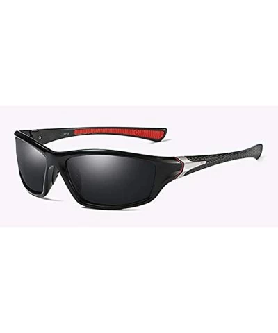 Shield Shield Men Women Polarized Sun Glasses Polarized Mirror Sunglasses Myopia Minus Lens - Black - CO1904D379R $48.74