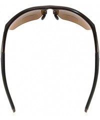 Rimless Retro Mens Womens Sports Half-Rimless Bifocal Sunglasses - Pearly Brown - CK189AIRXCE $13.79