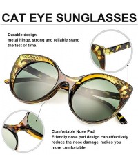 Wayfarer Oversized Mirrored Sunglasses for Women/Men - Polarized Sun Glasses with 100% UV400 Protection - CQ199DRYRUH $12.10