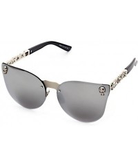 Oval Man and woman Metal sunglasses Oval glasses - C4 - C018DC52UR5 $10.50