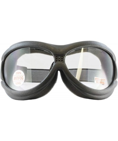 Goggle Eyewear Men's Big Ben Goggles with Anti-Fog Lenses and Pouch - Clear - CC11CYY0RQT $12.63