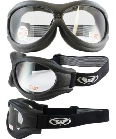 Goggle Eyewear Men's Big Ben Goggles with Anti-Fog Lenses and Pouch - Clear - CC11CYY0RQT $12.63