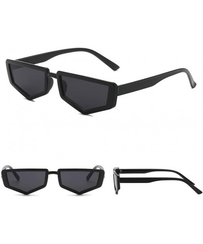 Rectangular Sunglasses Irregular Glasses Eyewear - A - C618U98OHHD $12.03