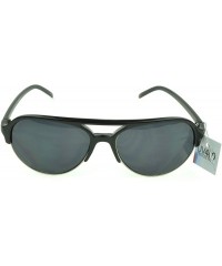 Oversized Trendy Classic Aviator Sunglasses Men/Women Sunglasses 100% UV Protection - Black-ii - CN129IJX8BD $18.09
