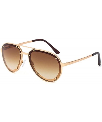 Oval Sunglasses Unisex Glasses Vintage Designer - CE197KCWXST $45.24