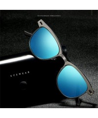 Aviator Men Sunglasses Polarized UV400 Sun Glasses Driving Metal Black No Box - Gun - CR18XDWWKRC $11.78