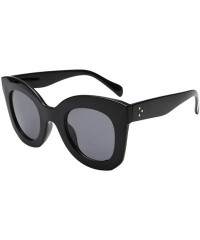 Cat Eye Women's Fashion Vintage Cateye Frame Shades Acetate Frame UV Sun1133a - CZ18RR2LEIH $18.61