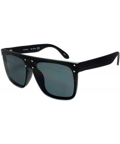 Rectangular 2626 Fashion Oversize Sunglasses UV Protection - Black - CV18O7NZ68C $43.35