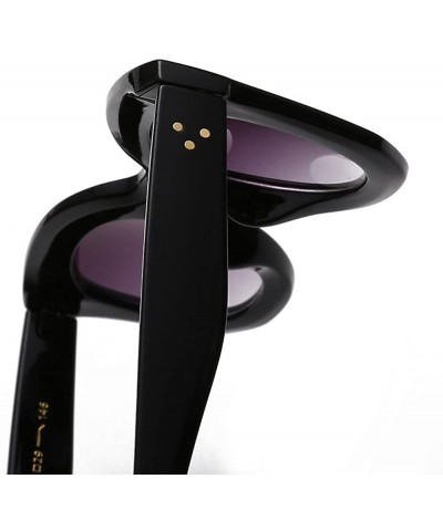 Cat Eye Women's Fashion Vintage Cateye Frame Shades Acetate Frame UV Sun1133a - CZ18RR2LEIH $18.61