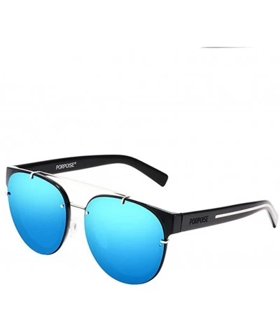 Wayfarer polarized leisure sunglasses round sung female polarized glasses - Black Box - CR183LCX5OC $89.73